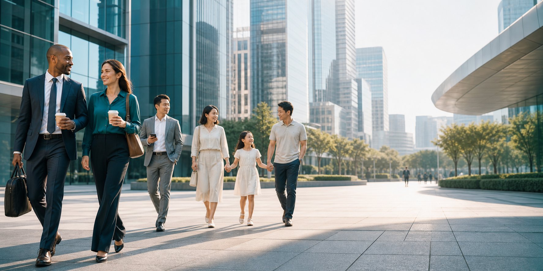 Vespera Bank customers banking on the go in the city